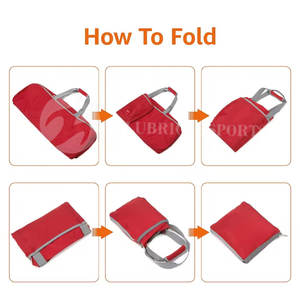 Sac de voyage sport multifonction de haute qualité, style à motif personnalisé, nylon imperméable 30-40L avec poche zippée - Product Image 4