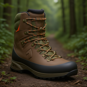Chaussures de sécurité Berg-NATURE One GTX Gr.7 (41) en cuir marron/olive pour le travail et les activités de plein air - Product Image 3