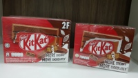 Venta caliente KitKat 102G Chocolate 2F Líquido 17g X 6 Mejor precio al por mayor con 48 bolsas de papel de aluminio Ingrediente de caramelo dulce