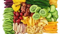 Heerlijke En Gezonde Bevroren Knapperige Groente-En Fruitsnack Voor Alle Leeftijden