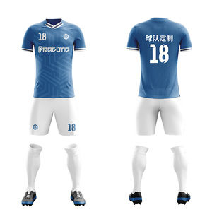 Chuyên Nghiệp Tùy Chỉnh Thiết Kế Bóng Đá Bộ Dụng Cụ Đầy Đủ Bộ Bóng Đá Thanh Niên Người Đàn Ông Đội Bóng Đá Jersey - Product Image 5