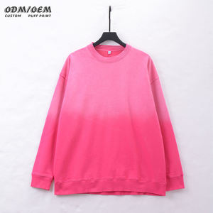 Oversized Embroidered Fleece <b>Long</b> Sleeve Pullover <b>Sweatshirt</b> Spring Outfits - Product Image 5