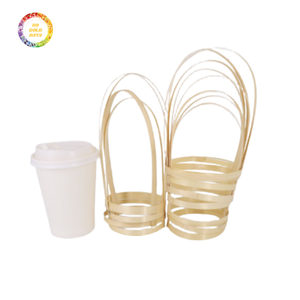 Support pour tasse en bambou - Prix abordable, design durable, finition lisse, idéal pour le bureau et la maison - Product Image 4