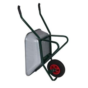 Carretilla Kanat Pro 100L con Rueda, Metal Galvanizado, Neumático Europeo, Resistente, Fácil de Montar, Cómoda - Product Image 3