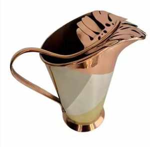Pichet en cuivre pur le plus vendu, carafe en cuivre personnalisée pour la consommation, nouveau style pour la décoration de la cuisine à la maison - Product Image 1