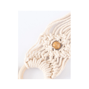 Soporte para pañuelos de macramé de diseño de tendencia superior Diseño de artículos de mesa Precio bajo más exigente El mejor soporte para servilletas de nuevo diseño - Product Image 1