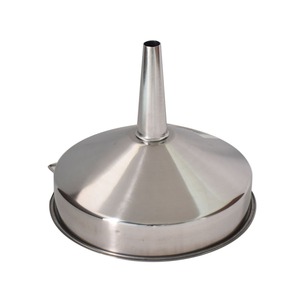 Portable Stainless Steel Oil Filling Funnel Metal Funnel For Whiskey Decanter Set <b>Stopper</b> <b>Wine</b> Dipper Hook For Kitchen Bar Made - Product Image 1