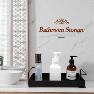 Premium metal <b>black</b> coated <b>Bath</b> <b>Tray</b> With HANDLE Arms Stylish <b>Bath</b> Accessory Perfect for Holding Wine Books and <b>Bath</b> Essentials - Product Image 3