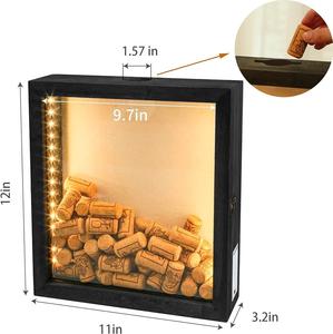 Soporte de corcho en forma de botella de vino Soporte de corcho de vino decorativo de metal de Estilo contemporáneo en hierro a precio competitivo - Product Image 6