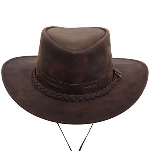 Chapeau de cowboy occidental unisexe en laine 100% sur mesure, feutre de laine avec bandeau en cuir véritable, chapeau de cowboy blanc - Product Image 2