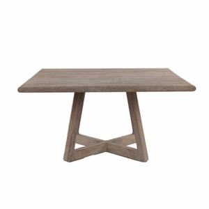 Table à manger moderne en teck massif, utilisable en extérieur/intérieur, mobilier de maison de haute qualité - Product Image 6