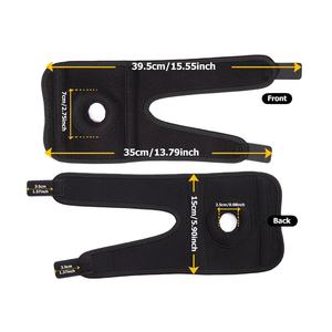 Enveloppes de coude d'haltérophilie faites par le coton blanc résistant disponible avec le logo adapté aux besoins du client et les enveloppes de coude de couleur - Product Image 1