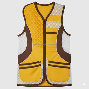 Gilet d'extérieur léger en maille REHEXIMPEX avec logo personnalisé pour la chasse, la pêche et l'entraînement au tir - Product Image 4
