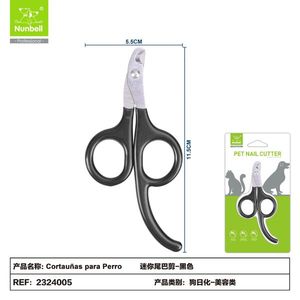 Mini coupe-ongles incurvé en acier inoxydable pour chien, outil de toilettage pour animaux de compagnie, vente en gros - Product Image 1