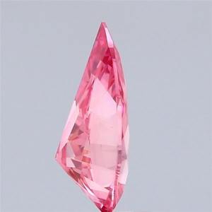 Diamant de laboratoire certifié IGI, 3 carats, taille poire, couleur rose fantaisie, en vrac, pour la fabrication de bijoux, bague de fiançailles, Gemver Diamond - Product Image 2