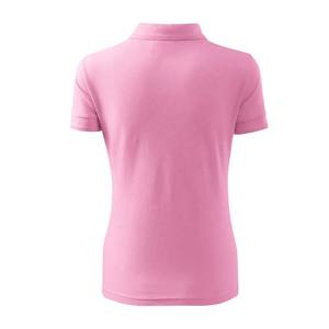 Vintage personnalisé imprimé Logo respirant femmes à manches courtes été pour chemise coton peigné vêtements de travail brodé revers - Product Image 3