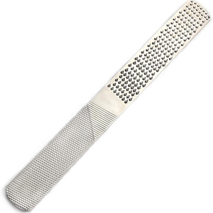 Raspador profesional de acero inoxidable de doble cara para herrador de caballo, instrumento quirúrgico veterinario de alta calidad, agarre suave, agarre suave - Product Image 3