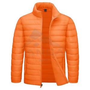 Chaqueta hinchada holgada para hombre, abrigo de invierno aislado ligero, trabajo, esquí, senderismo, marca OEM, diseño de Color personalizado, respetuoso con el medio ambiente - Product Image 1