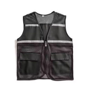 Vêtements de travail en gros OEM, design respirant, vêtements de chantier, gilet de sécurité avec poches, gilet de sécurité 3M, gilets de sécurité réfléchissants - Product Image 5
