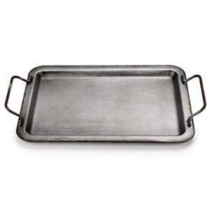Grand plateau de service en métal galvanisé pour une utilisation polyvalente, y compris le service de boissons en-cas ou la création de présentoirs décoratifs - Product Image 5