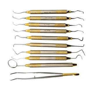 Kit de Instrumentos de Higiene Dental, Juego de Limpieza Profesional de Profilaxis, Acero Inoxidable, Manual, MEDZORA SURGICAL, Venta al por Mayor - Product Image 3