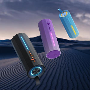 ALTAVOZ BT SPA-137 Waterproof <b>Mini</b> Outdoor Speaker RGB LED Lighting RGB LED Lighting <b>Microphone</b> for Parties Power Battery 5W X2 - Product Image 5