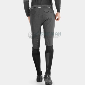 Culotte d'équitation pour homme pantalon d'équitation de haute qualité avec panneaux de préhension renforcés matériau respirant pour usage professionnel - Product Image 6