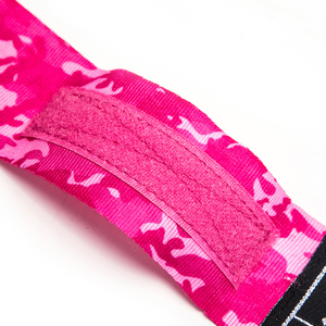 Bandes de poignet en velcro en PU en gros pour la boxe, logo personnalisé, stock en vrac pour la salle de sport, les arts martiaux, faciles à porter, soutien pour les poignets, approvisionnement OEM - Product Image 5