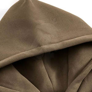 Sudaderas con capucha de hombro para hombre caído con estilo de talla grande a la moda, tela suave cómoda, perfecta para uso informal y diario - Product Image 4