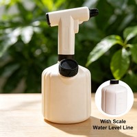 Pulvérisateur électrique pour plantes avec batterie au lithium remplaçable, buse réglable, bouteille d'arrosage pour le nettoyage du jardin