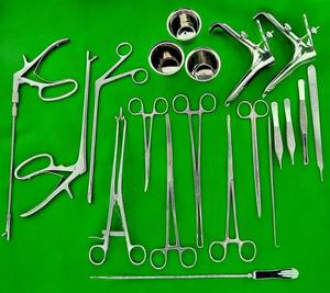 Instruments de colposcopie et de chirurgie gynécologique en acier inoxydable de qualité chirurgicale, autoclavables, réutilisables, manuels, CE, Narham Enterprises - Product Image 1