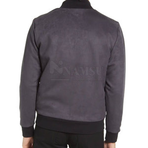 เสื้อแจ็กเก็ตบอมเบอร์สำหรับผู้ชายสินค้ามาใหม่เสื้อผ้าลำลองสำหรับวัยรุ่นหนังกันน้ำมีซิปสำหรับฤดูหนาวออกแบบโลโก้ได้ตามต้องการ - Product Image 2