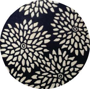 Alfombra india de lana con mechones a mano, diseño floral para tráfico pesado, pila suave para interiores de casas - Product Image 1