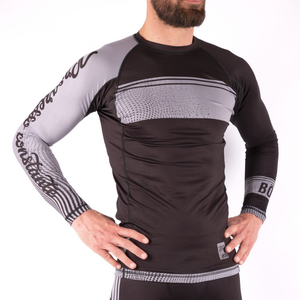 Top Comfort Flexibilidad MMA Gear Camisas de compresión Long Jiu Jitsu Rashguard Anime Camiseta de compresión atlética Sublimación - Product Image 2