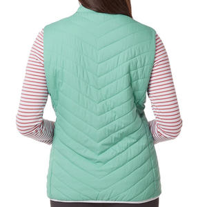 Chaleco sin mangas cálido de Invierno para mujer de nuevo estilo en color personalizado Chaleco acolchado ligero de ajuste regular en diferentes estilos y diseños - Product Image 2