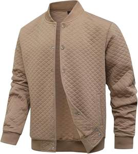 Chaqueta Universitaria, Chaqueta Informal con Bloques de Color y Botones para Hombre, para la Escuela, Béisbol, OEM, Chaquetas Universitarias Unisex de Alta Calidad - Product Image 1