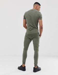 Sudaderas con capucha personalizadas unisex de dos piezas, conjunto de chándales unisex a precio barato, conjunto de chaqueta con cremallera, ropa deportiva personalizada - Product Image 2