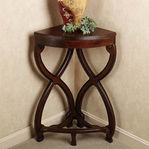 Table d'appoint haut de gamme en teck massif de haute qualité, couleur brun foncé, pour usage intérieur - Product Image 5