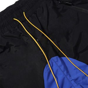 Custom <b>Nylon</b> <b>Shorts</b> 3M Reflective Drawstring Streamer Men's Fashion <b>Shorts</b> Fitness <b>Shorts</b> Custom Logo Summer Woven Fabric - Product Image 4