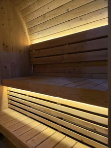 Installation rapide, 10 % de réduction sur la cabine de sauna à vapeur pour la récupération après l'entraînement, sauna en bois massif haute résistance pour le soutien cardiovasculaire - Product Image 5