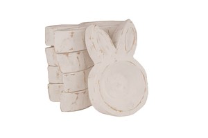 Venta al por mayor de alta calidad cabeza de conejo masa tazón decorativo madera masa vela tazón hecho a mano en Vietnam - Product Image 4