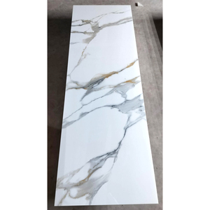 Meilleur prix Grandes dalles de porcelaine Carreaux 80x240cm Pierre frittée polie Aspect marbré Carreaux de dalle de porcelaine Carrelage de comptoir de cuisine - Product Image 3