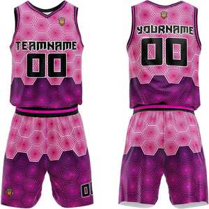 Uniformes de basket-ball à la mode très vendus vêtements d'équipe sublimés pour enfants conception OEM ensemble de tenues de sport de style professionnel à séchage rapide - Product Image 1