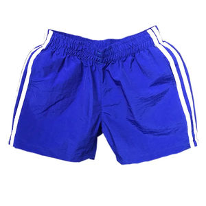 Pantalones Cortos de Nailon Personalizados OEM con Rayas, Pantalones Cortos de Playa de Poliéster con Memoria para Verano, Pantalones Cortos de Nailon con Franja Lateral para Hombre - Product Image 6