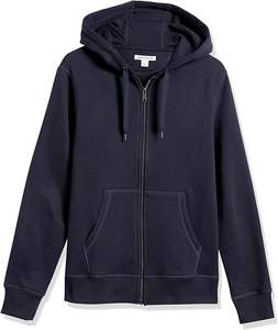 Sudaderas con capucha extragrandes para hombre, logotipo personalizado, elementos esenciales informales con cremallera, algodón 100% de alta calidad para entrenamiento de invierno - Product Image 1