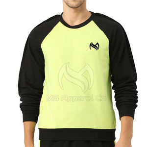 เสื้อสเวตเตอร์ฤดูหนาวของผู้ชายไซส์พิเศษเสื้อสวมหัวผ้าฝ้าย100% สีพื้น - Product Image 1