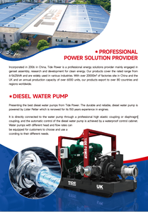 Bomba de deshidratación de punto de pozo de agua autocebante de motor diésel de control de inundación de Emergencia Móvil - Product Image 6