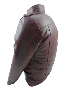 เสื้อแจ็คเก็ตผู้ชายสไตล์ลำลอง ดีไซน์โดดเด่น อบอุ่น คอปกกลม ปักลาย สำหรับฤดูใบไม้ร่วงและฤดูหนาว สีพื้น เรียบง่าย - Product Image 3