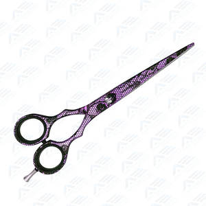 กรรไกรตัดผมแบบพรีเมี่ยมขนาด7นิ้วกรรไกรเขากวางสำหรับ440C กรรไกรตัดขนเครื่องมือความงาม - Product Image 4