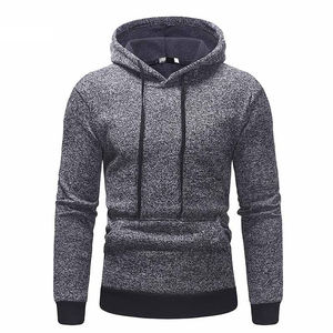 Nuevo estilo Diseño Fleece Hoodie Heavyweight Fur Fluffy Fleece Hoodie Premium Quality Winter Men's Clothing Pullover Fleece Hoodie - Product Image 1
